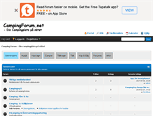 Tablet Screenshot of campingforum.net
